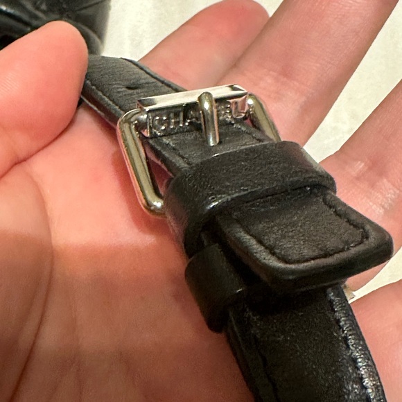 Chanel Classic Quilted Messenger - Black Lambskin with SHW - Entrupy ✅ - Picture 14 of 15